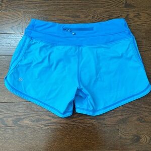 Lululemon light blue shorts